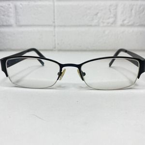 Eco Optics mod.1088 mblk Eyeglasses Frames Black Half rim Rectangle H2628